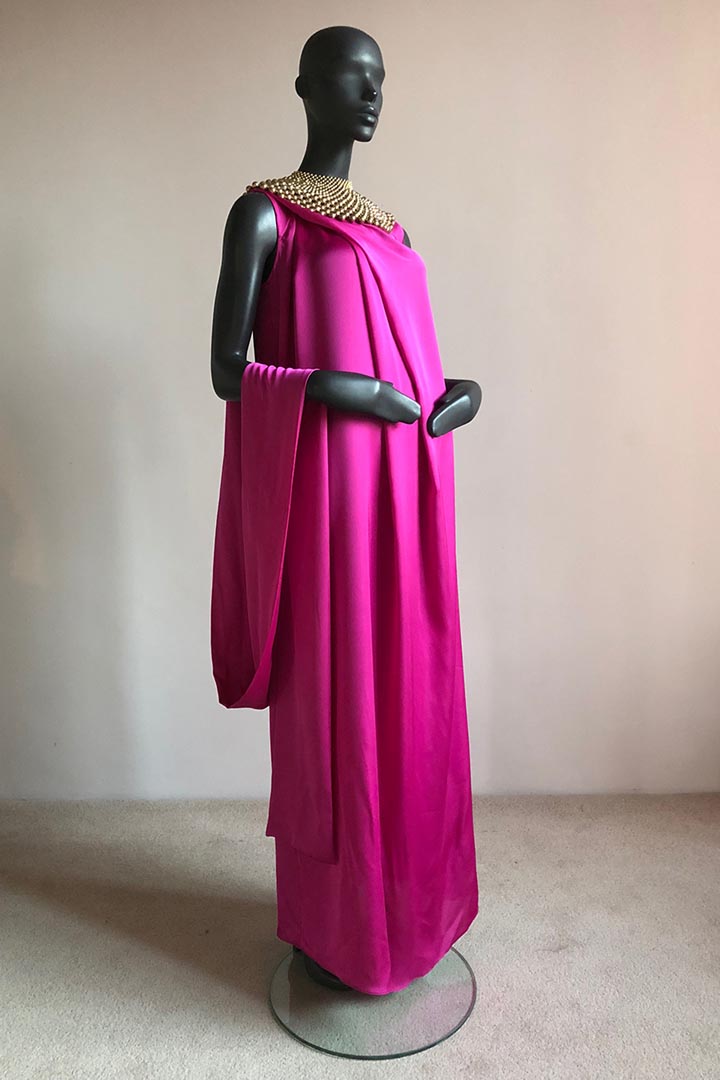 Angel Dress & Beaded African Neck Piece