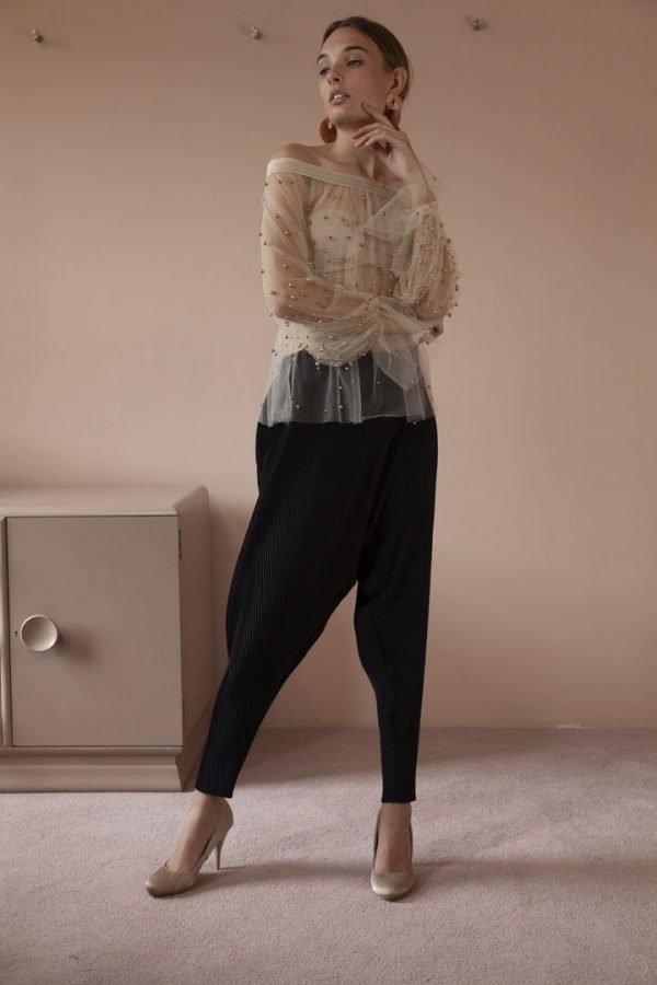 KATHERINE TOP WITH ISSEY PANTS